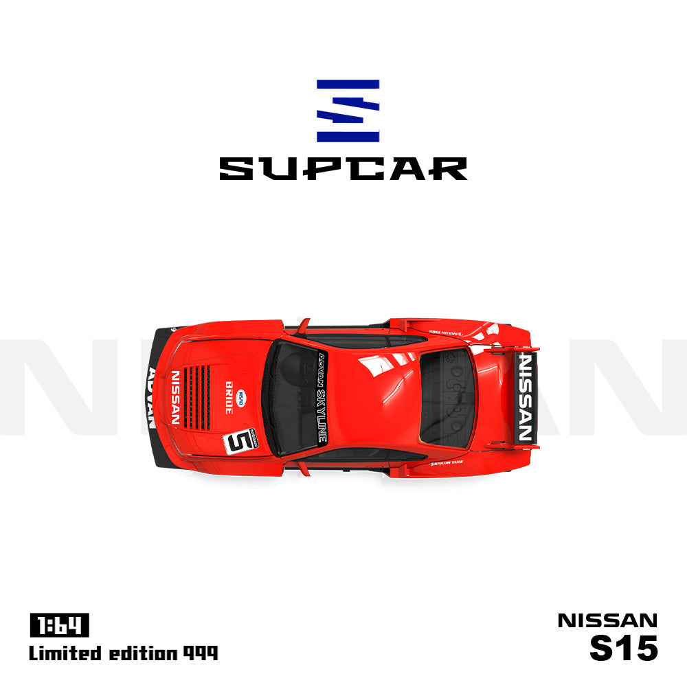 [Preorder] SUPCAR 1:64 Nissan Silvia S15 Advan Livery (2 Variant)