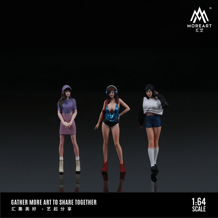 [Preorder] MoreArt 1:64 URBAN PRETTY GIRL DOLL SET