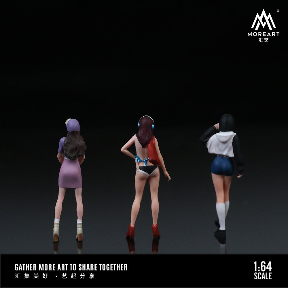 [Preorder] MoreArt 1:64 URBAN PRETTY GIRL DOLL SET