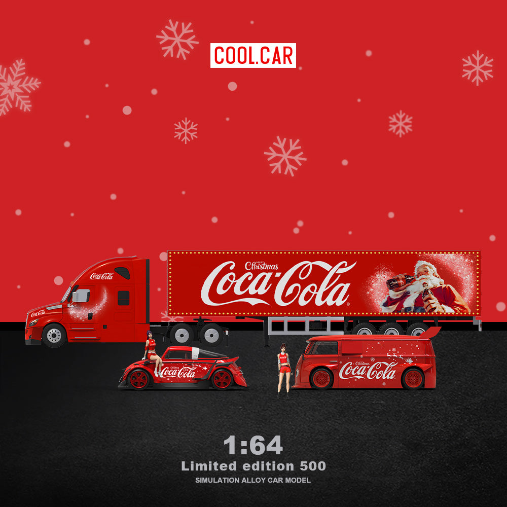 [Preorder] Cool Car 1:64 Christmas Coca Cola Livery Series (6 Versions)