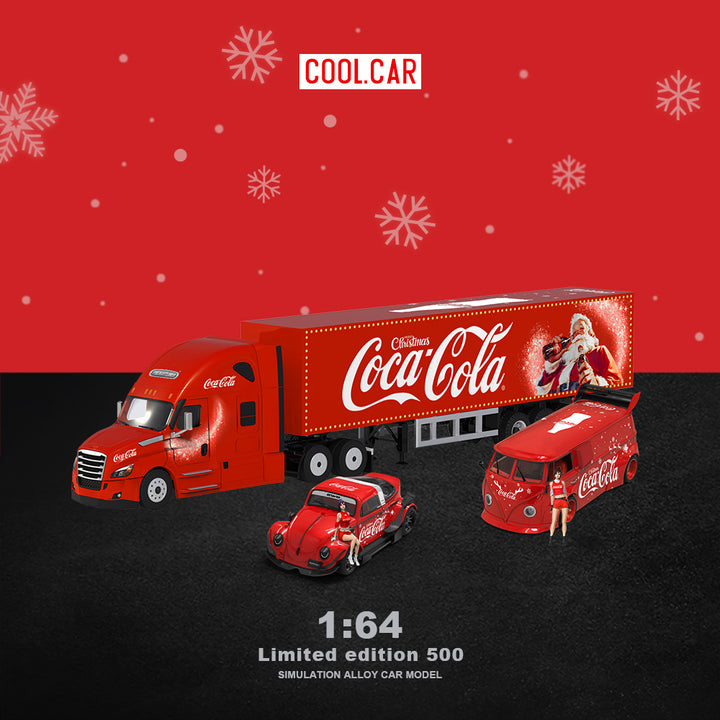 [Preorder] Cool Car 1:64 Christmas Coca Cola Livery Series (6 Versions)