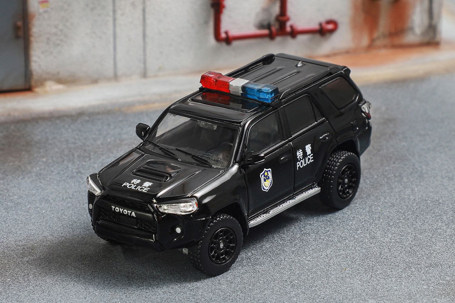 GCD 1/64 - トヨタ・4ランナー TRD PRO (チェイスカー) GCD 1:64 4 Runner TRD PRO Jurassic SUV Sports Model Diecast