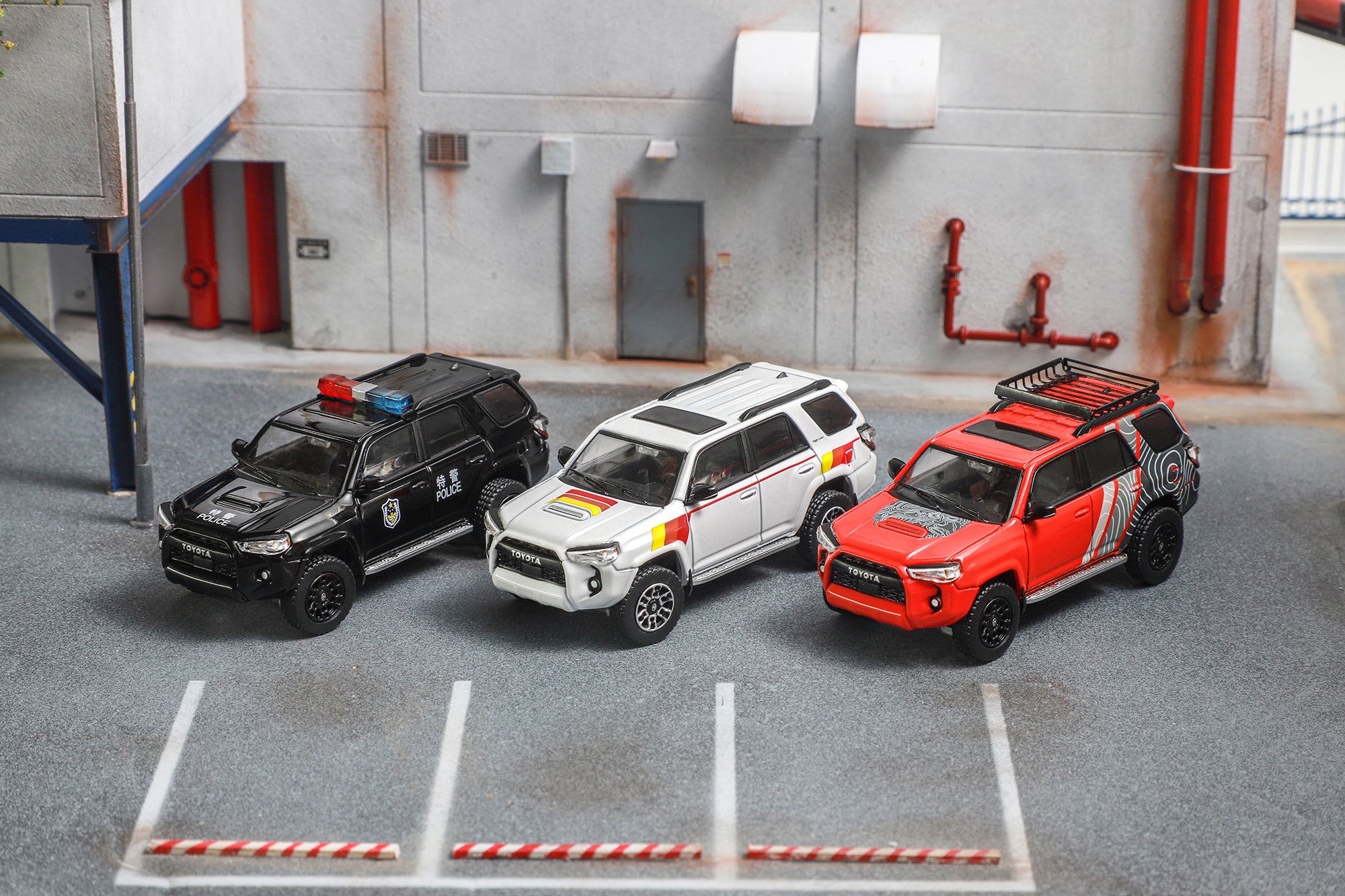 GCD 1:64 Toyota 4Runner (3 Colors) – Horizon Diecast