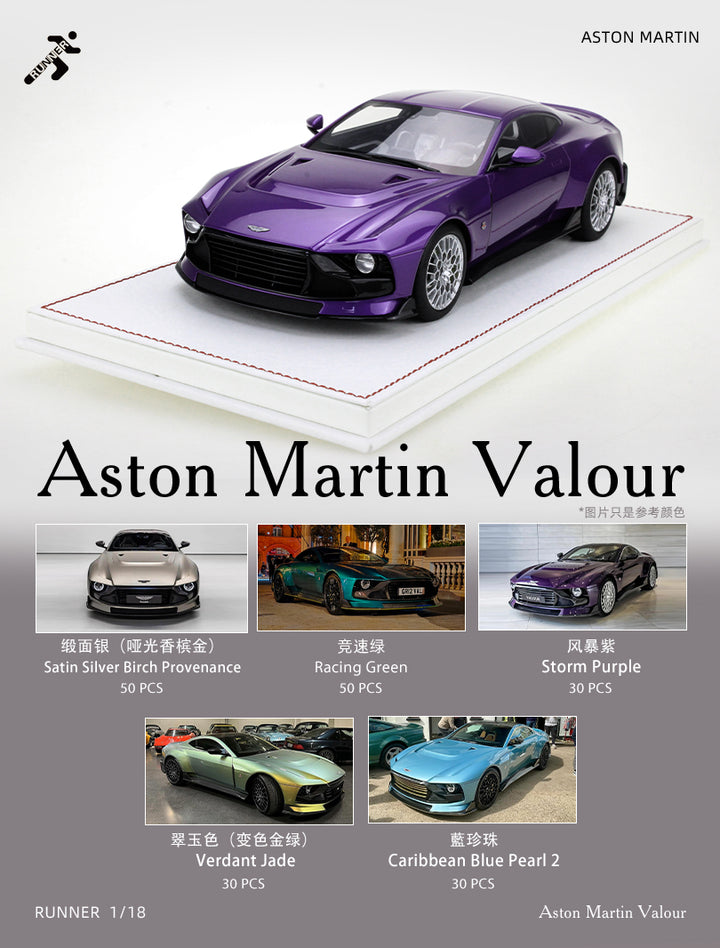 [Preorder] Runner 1:18 Aston Martin Valour Resin Model