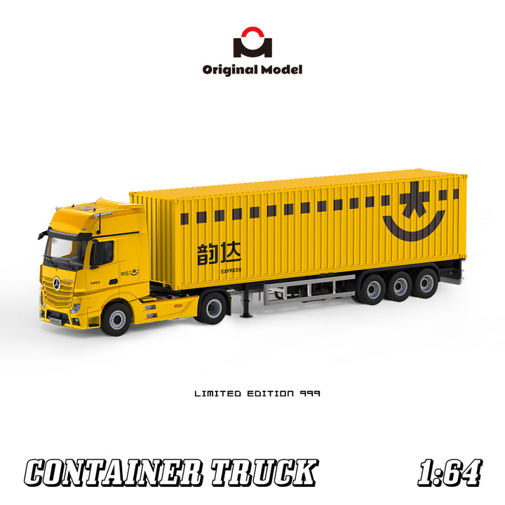 [Preorder] Original Model 1:64 Mercedes-Benz Actros Container Truck (4 Colors)