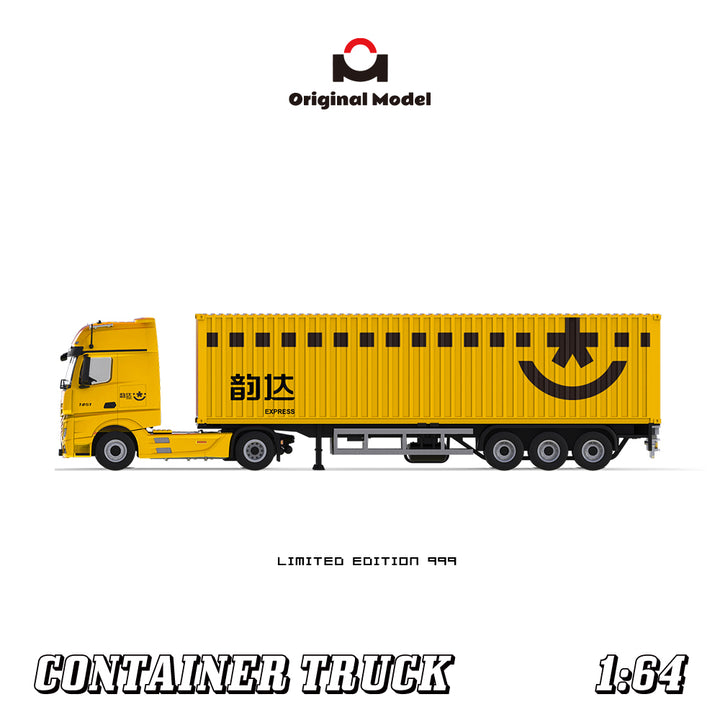 [Preorder] Original Model 1:64 Mercedes-Benz Actros Container Truck (4 Colors)