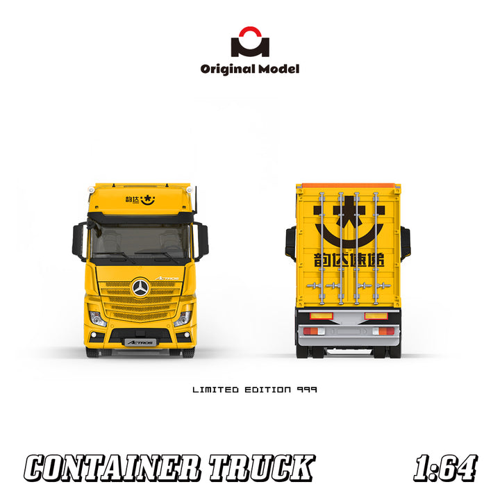 [Preorder] Original Model 1:64 Mercedes-Benz Actros Container Truck (4 Colors)