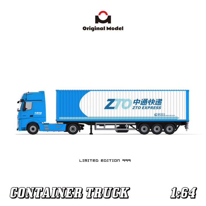 [Preorder] Original Model 1:64 Mercedes-Benz Actros Container Truck (4 Colors)