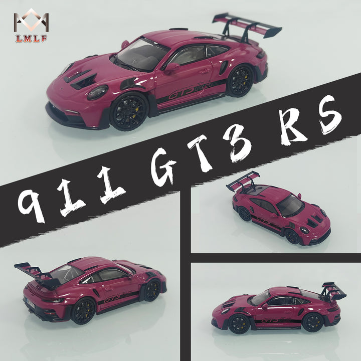 [Preorder] LMLF Model 1:64 Porsche 911 992 GT3 RS (3 Colors)