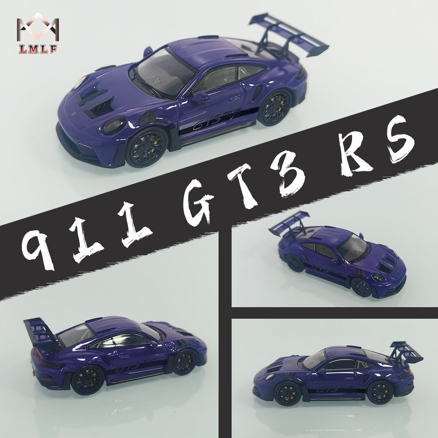 LMLF Model 1:64 Porsche 911 992 GT3 RS (3 Colors) – Horizon Diecast