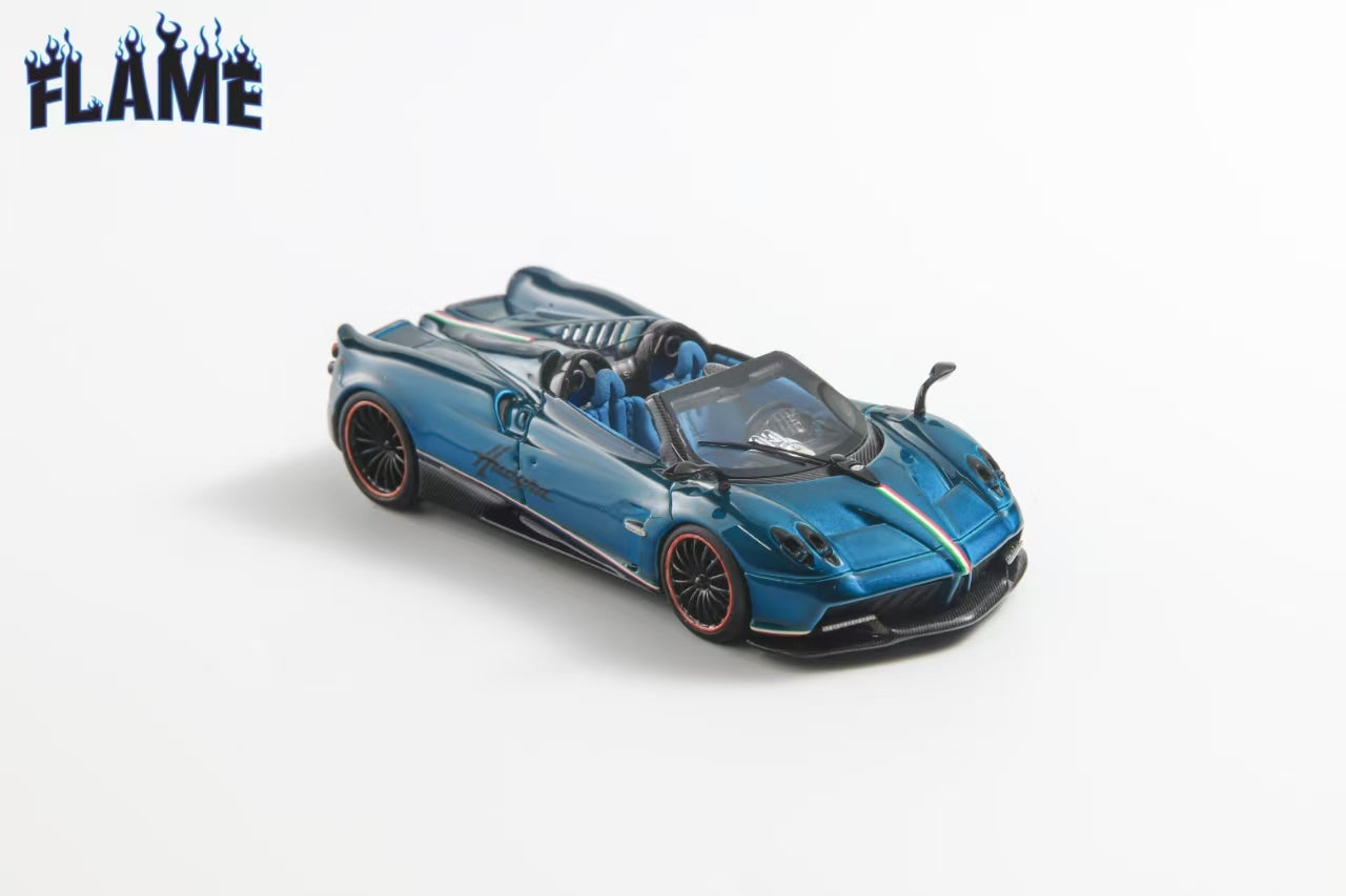 Preorder] Flame 1:64 Pagani Huayra BC Roadster Resin (7 Colors