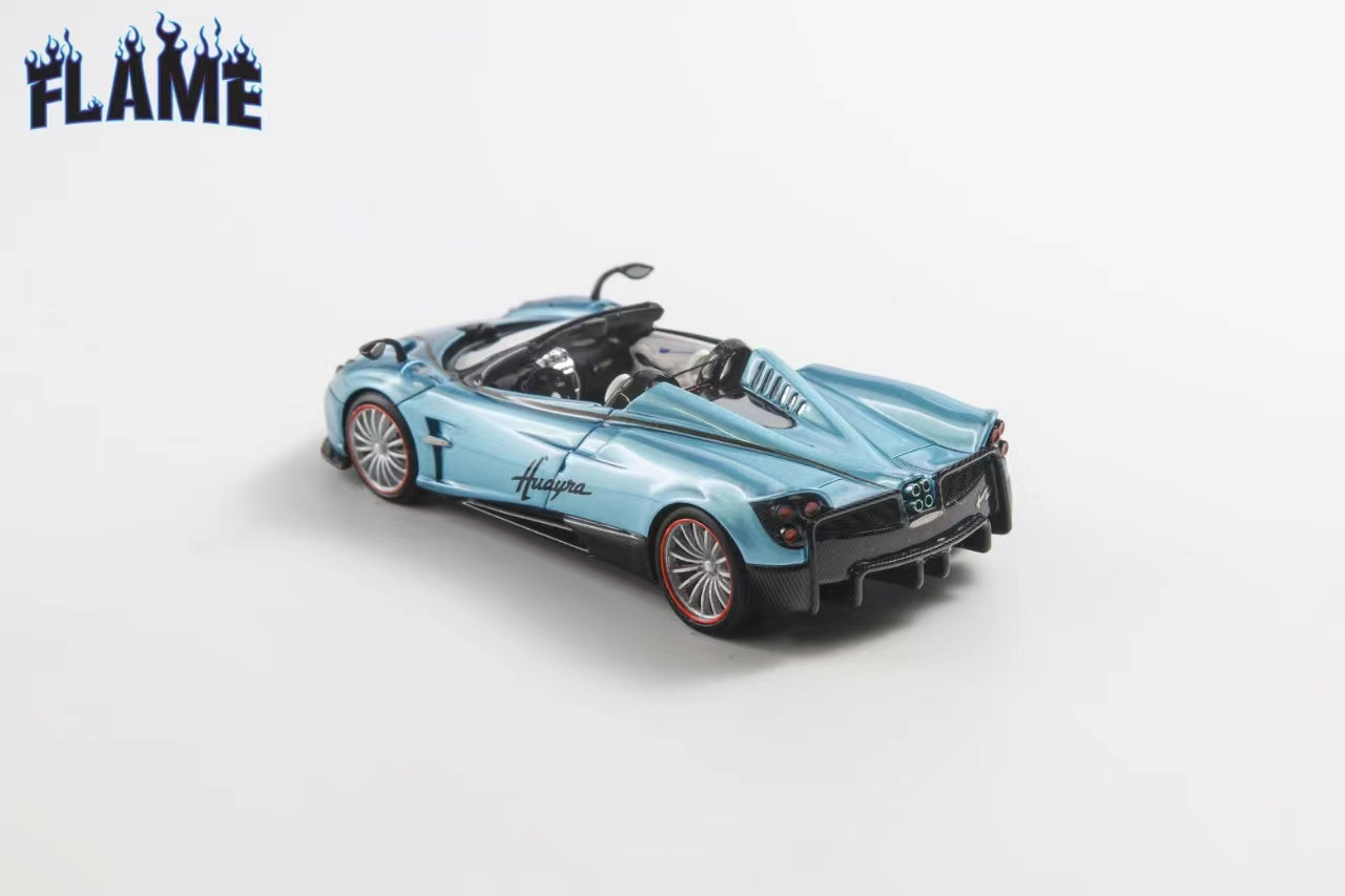 Preorder] Flame 1:64 Pagani Huayra BC Roadster Resin (7 Colors
