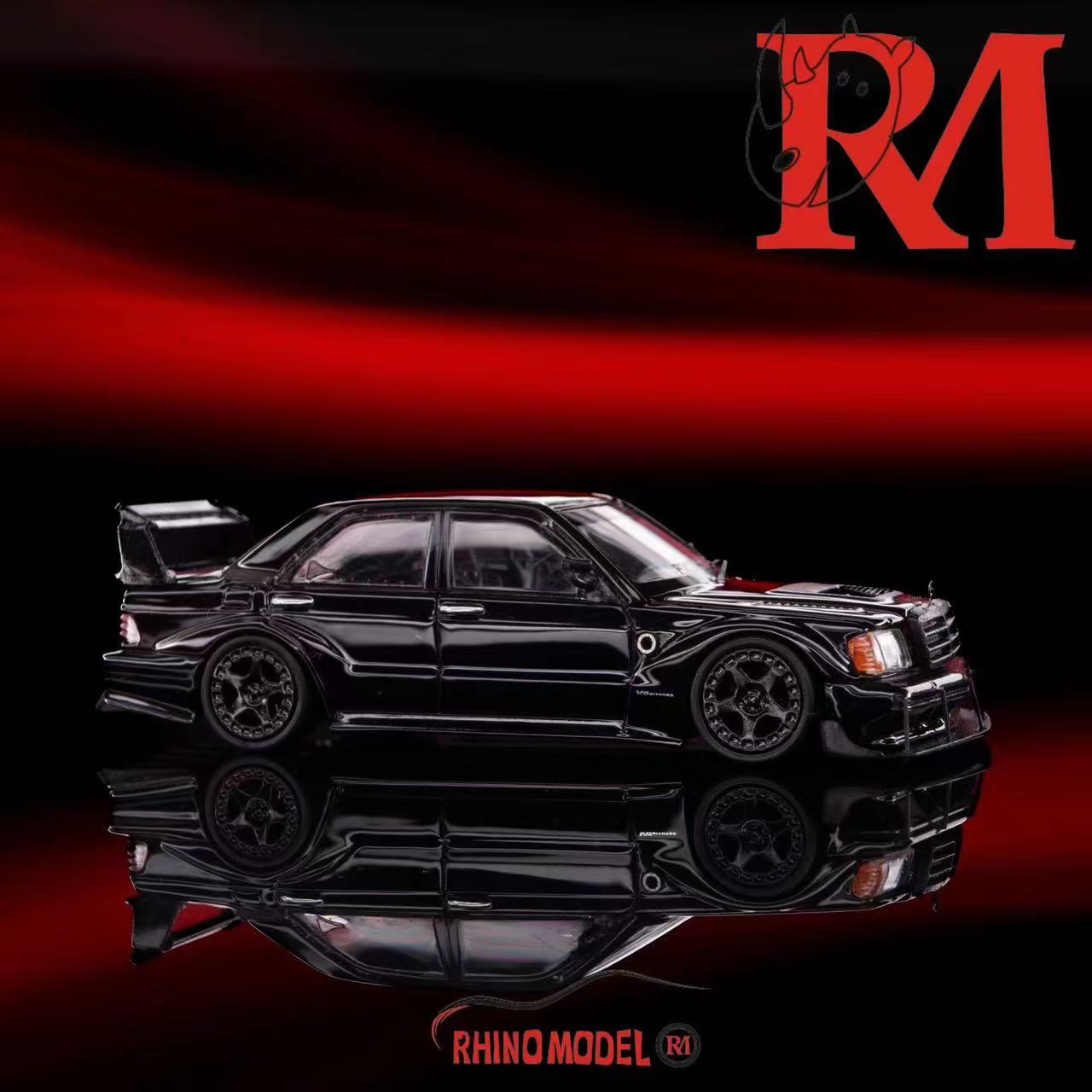 Rhino Model 1:64 MERCEDES-BENZ W201 190E (2 Colors) – Horizon Diecast