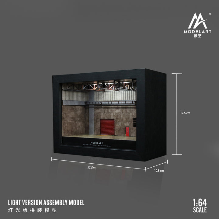 [Preorder] ModelArt 1:64 MAINTENANCE WORKSHOP PHOTO FRAME SCENE