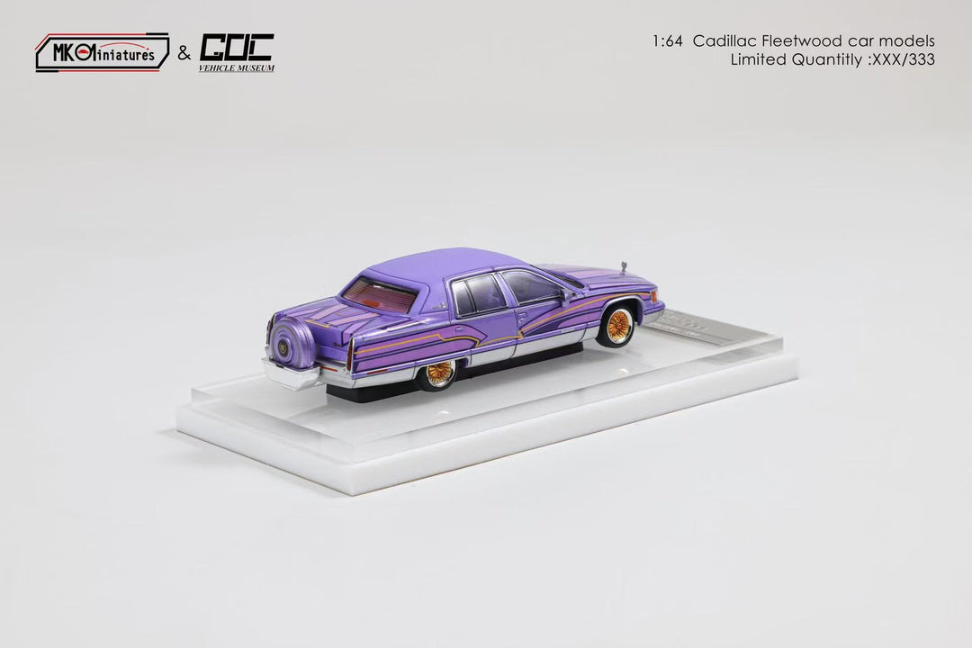 [Preorder] MK Miniatures X GOC 1:64 Cadillac Fleetwood (3 Colors)