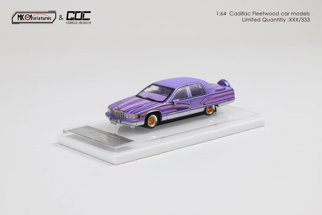 [Preorder] MK Miniatures X GOC 1:64 Cadillac Fleetwood (3 Colors)