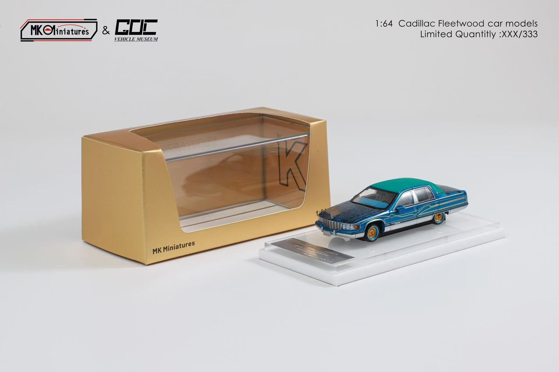 Preorder] MK Miniatures X GOC 1:64 Cadillac Fleetwood (3 Colors
