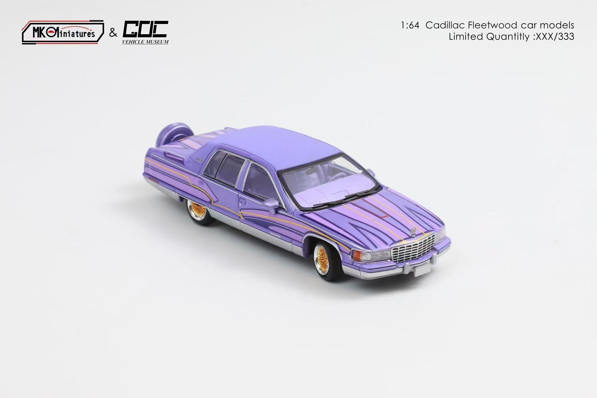 Preorder] MK Miniatures X GOC 1:64 Cadillac Fleetwood (3 Colors