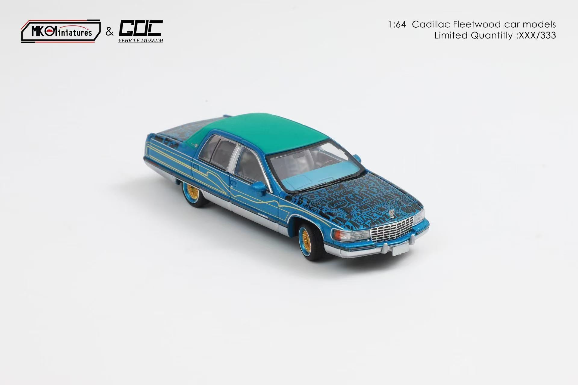 Preorder] MK Miniatures X GOC 1:64 Cadillac Fleetwood (3 Colors