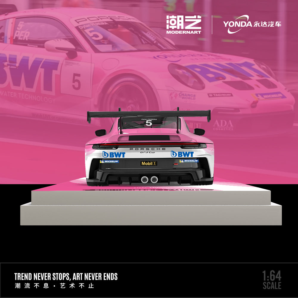 [Preorder] ModernArt X Yonda BWT 1:64 Porsche 911 GT3 CUP (2 Versions)