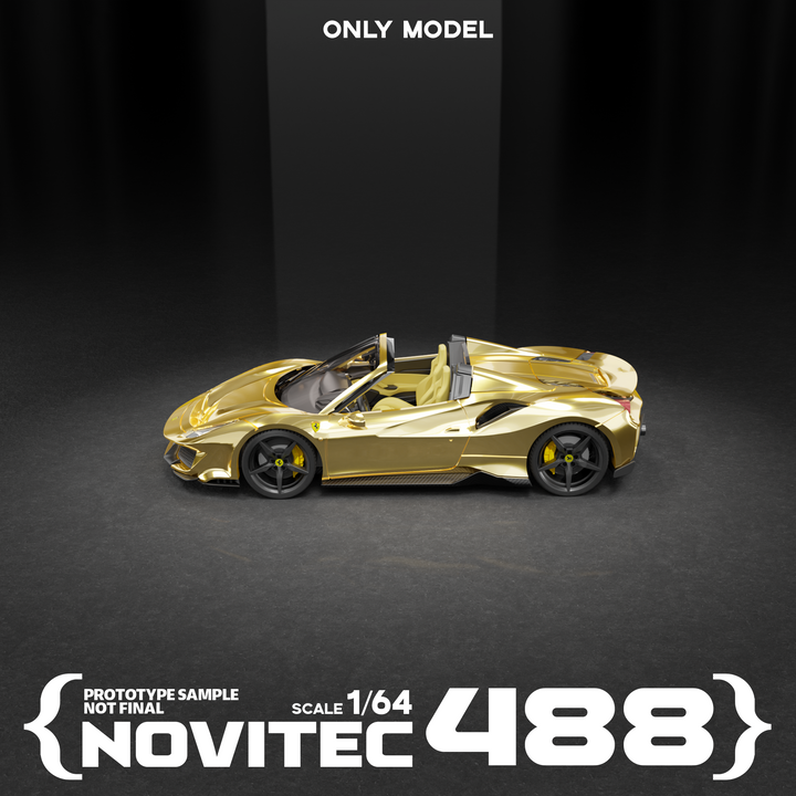 [Preorder] Only Model 1:64 Novitec 488 Roadster (5 Colors)