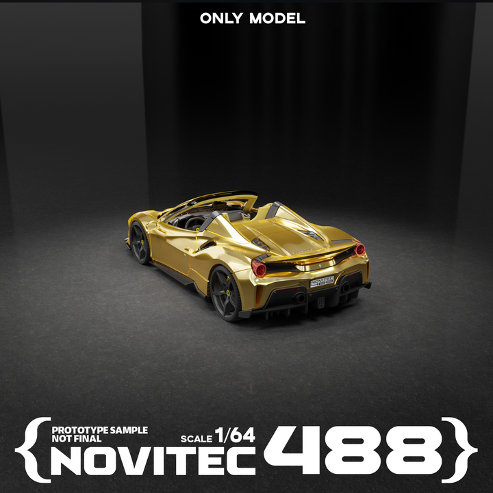 [Preorder] Only Model 1:64 Novitec 488 Roadster (5 Colors)