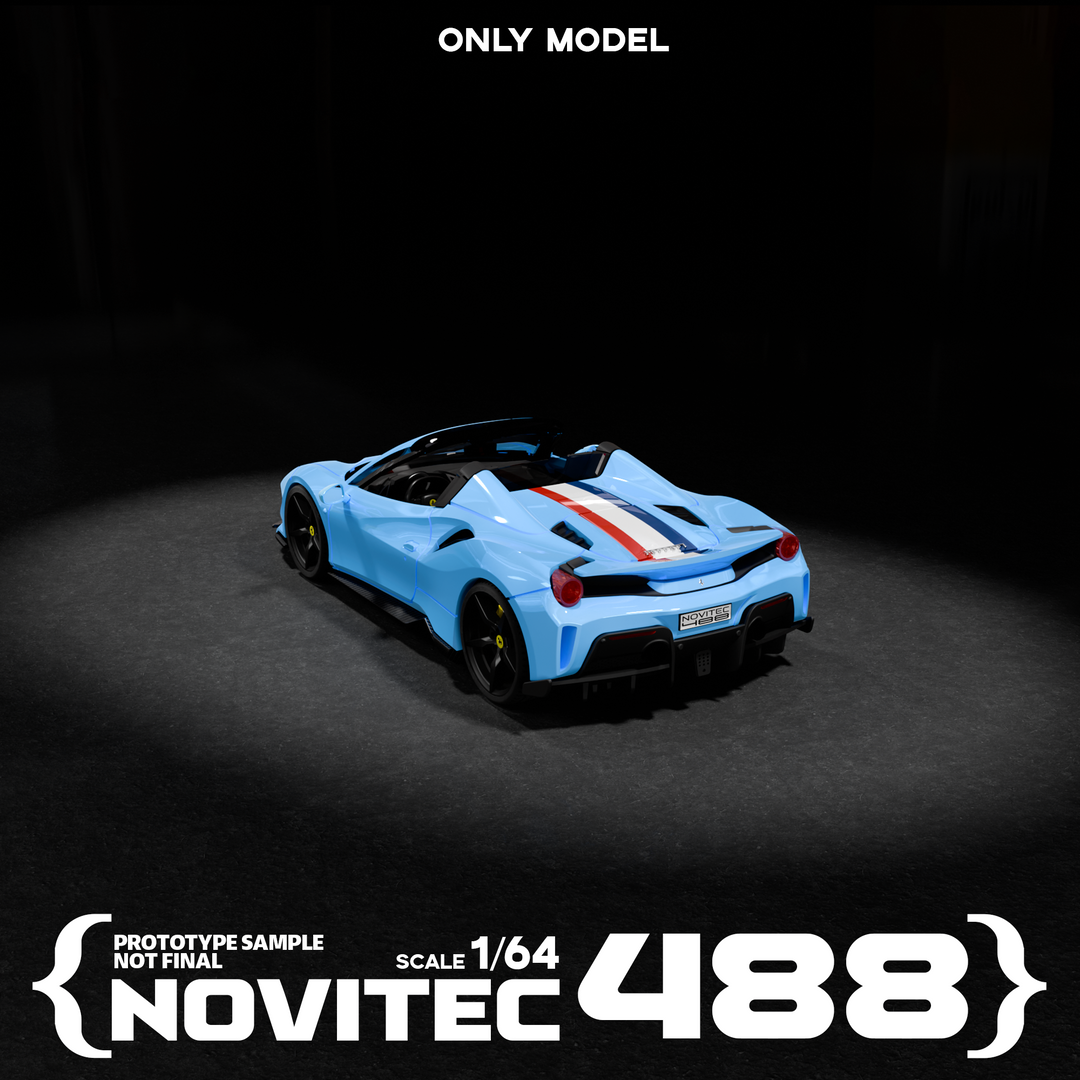 [Preorder] Only Model 1:64 Novitec 488 Roadster (5 Colors)