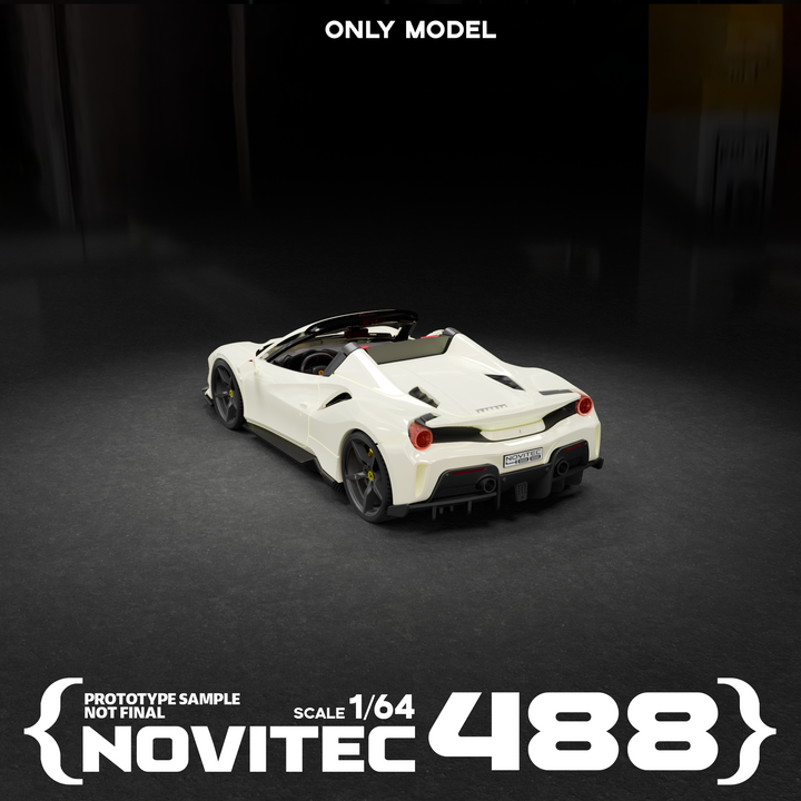 [Preorder] Only Model 1:64 Novitec 488 Roadster (5 Colors)