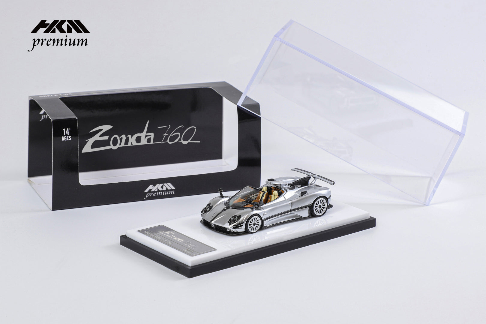 HKM 1/64 パガーニ Pagani Zonda 760 Roadster HKM Premium 1:64 Pagani Zonda 760 Roadster (2 Colors