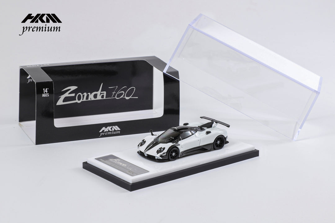 [Preorder] HKM Premium 1:64 Pagani Zonda 760 Hardtop (2 Colors)