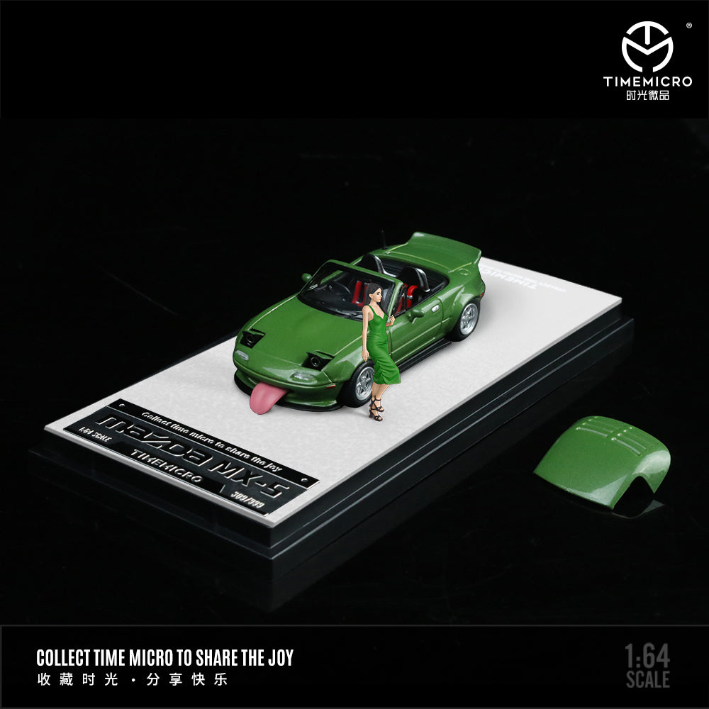 Time Micro 1:64 Mazda MX5 (3 Colors) TM646904 / TM646905