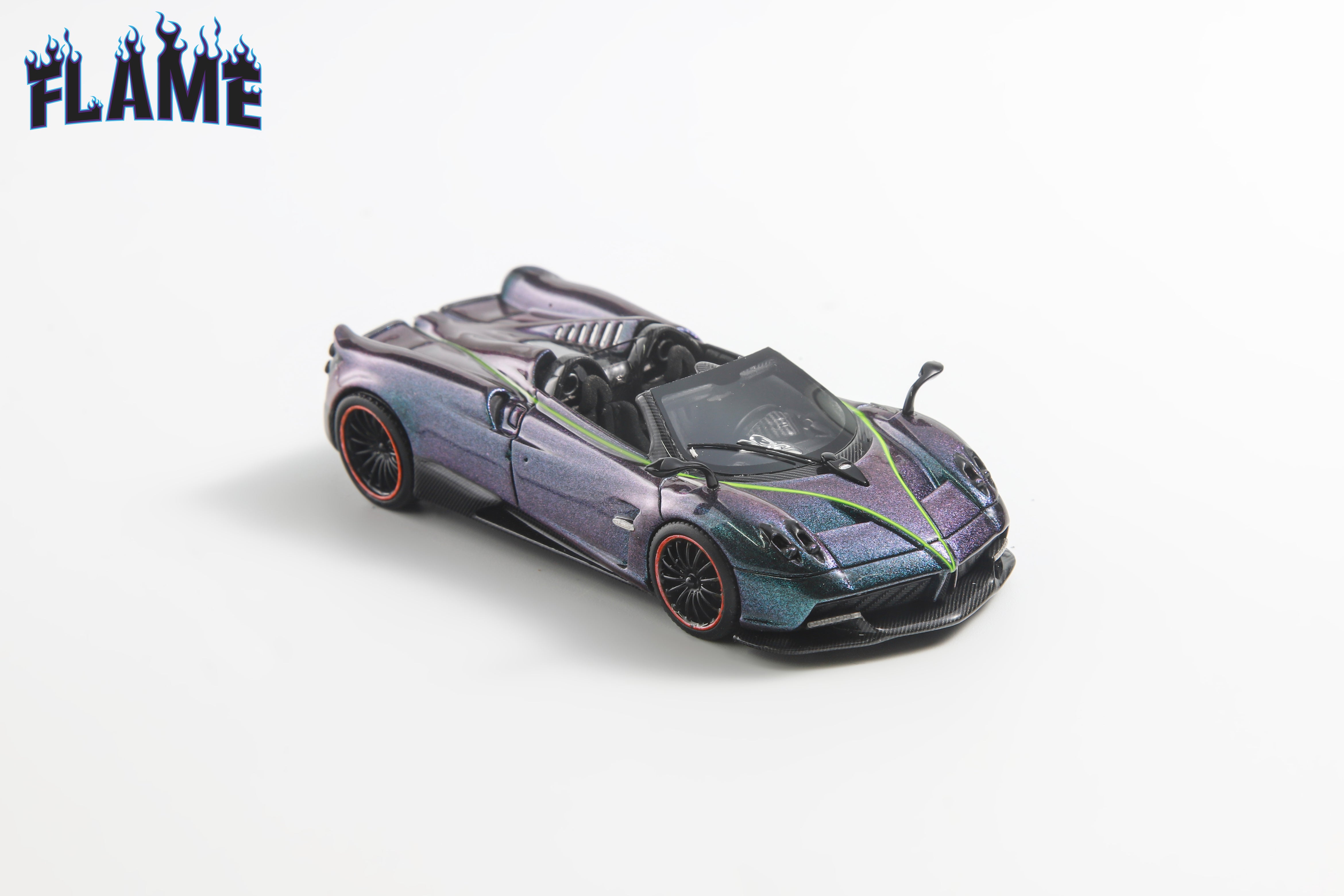 Preorder] Flame 1:64 Pagani Huayra BC Roadster Resin (7 Colors