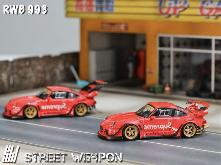 [Preorder] Street Weapon 1:64 RWB 993 Supreme (2 Versions)