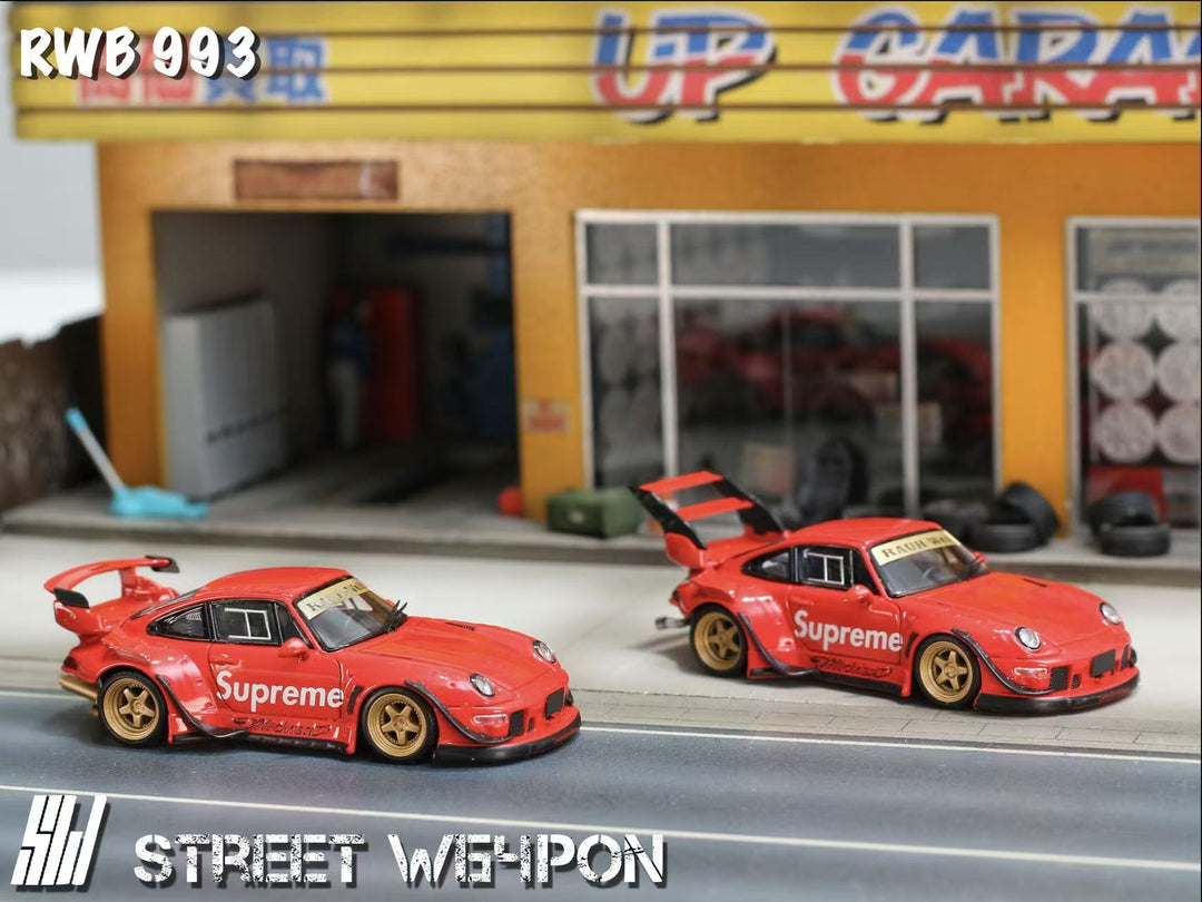 [Preorder] Street Weapon 1:64 RWB 993 Supreme (2 Versions)