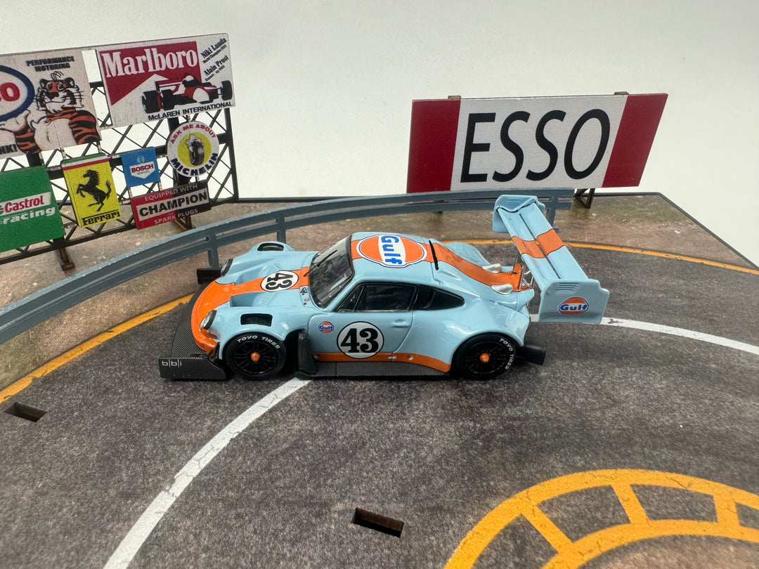 [Preorder] Top Models 1:64 Porsche 911 SVRSR Hoonipigasus Gulf Livery