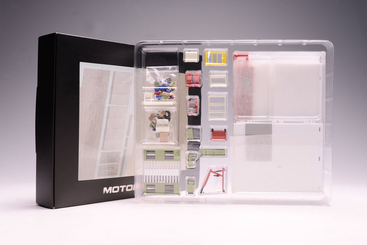 [Preorder] MOTORHELIX 1:64 REPAIR SHOP Scene Set Model