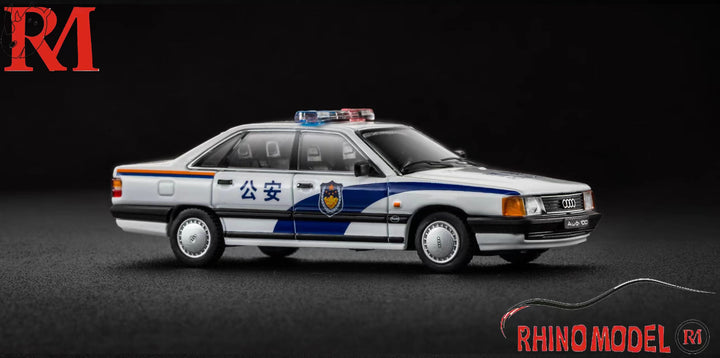 [Preorder] Rhino Model 1:64 Audi 100 C3 Police