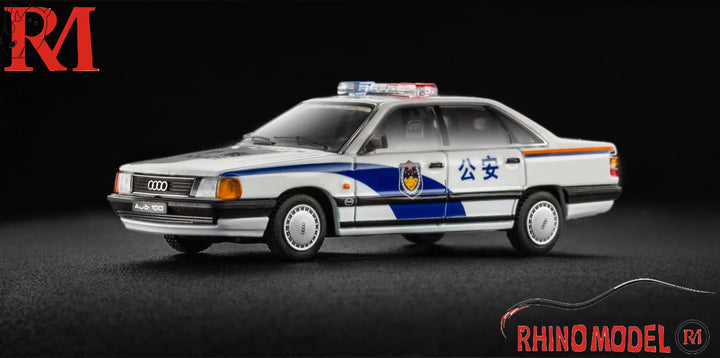 [Preorder] Rhino Model 1:64 Audi 100 C3 Police