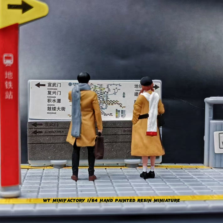 [Preorder] WT Minifactory 1:64 Hangingout couple