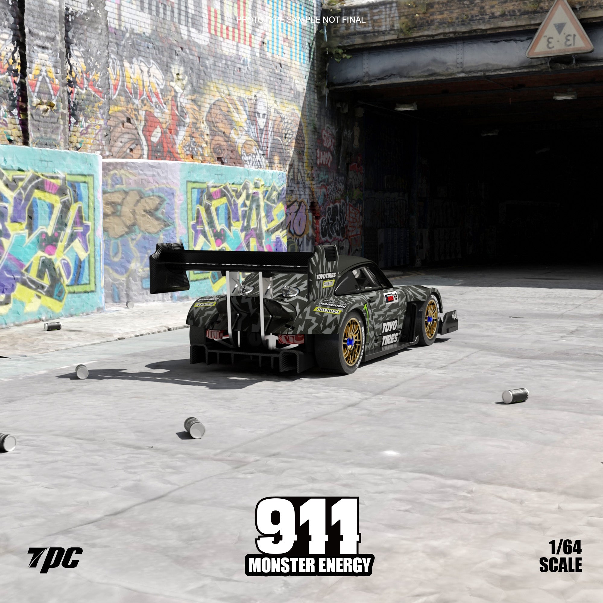 Preorder] TPC 1:64 Ken Block 1400hp Porsche 911 (2 Colors