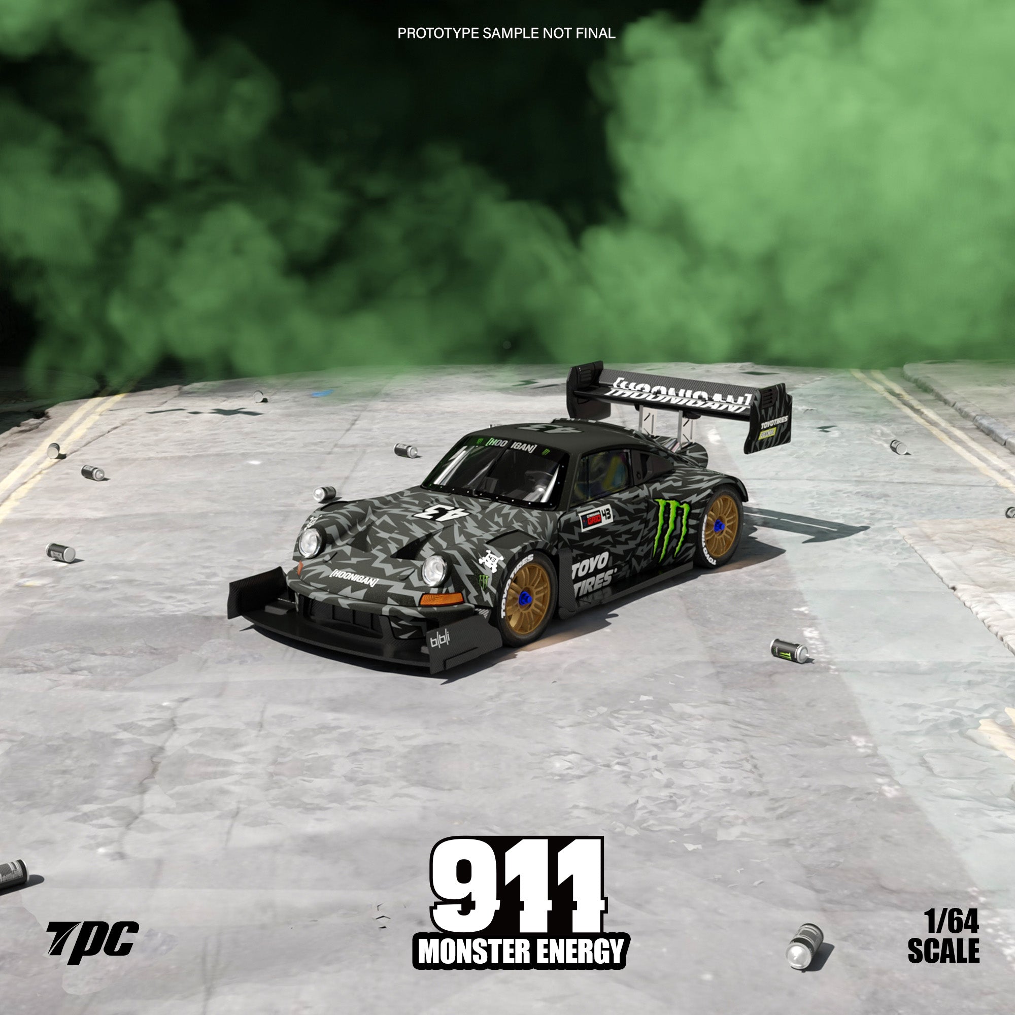 Preorder] TPC 1:64 Ken Block 1400hp Porsche 911 (2 Colors