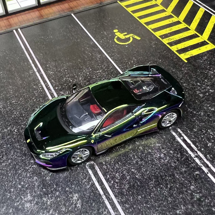[Preorder] XF Model 1:64 Ferrari F8 Chromed Chameleon
