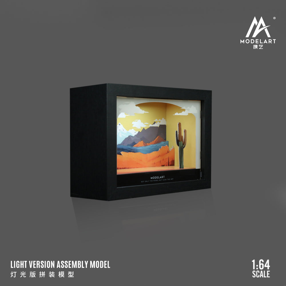 ModelArt 1:64 DESERT SCENERY PICTURE FRAME SCENE