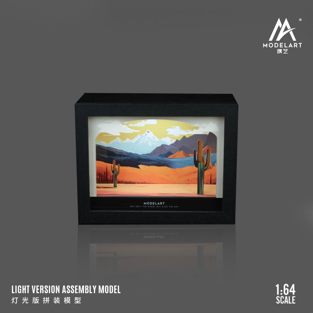 ModelArt 1:64 DESERT SCENERY PICTURE FRAME SCENE