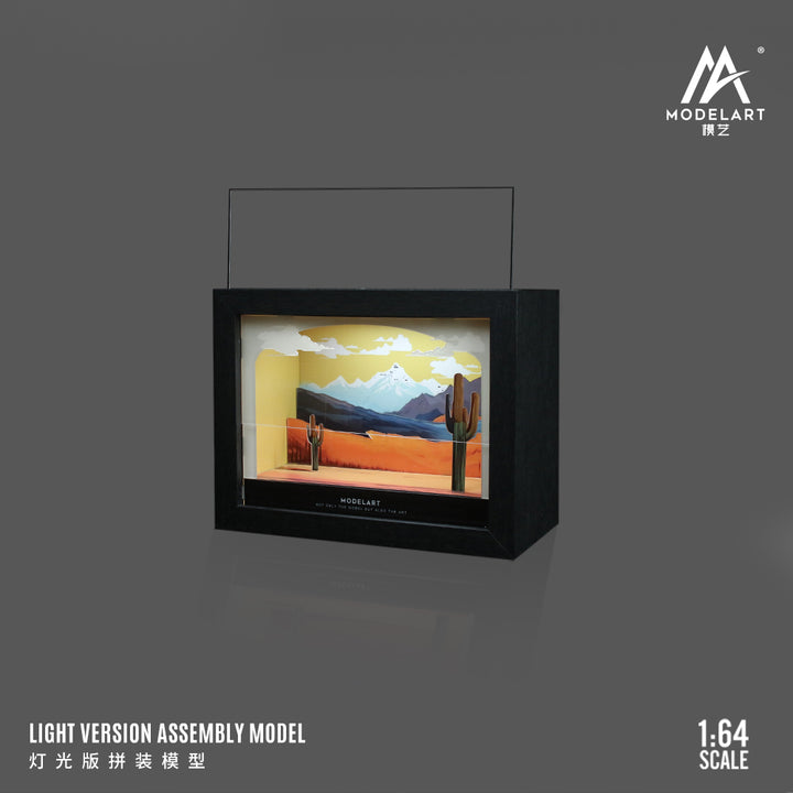 ModelArt 1:64 DESERT SCENERY PICTURE FRAME SCENE