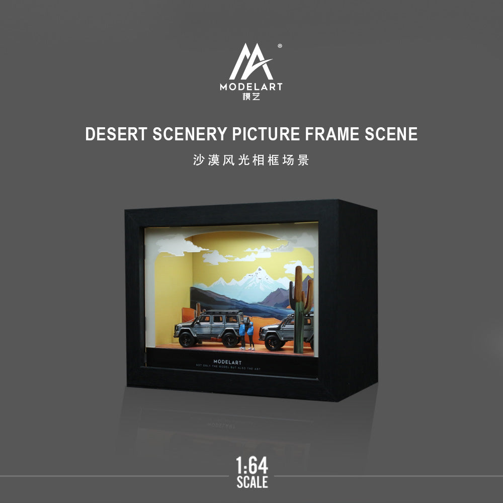 ModelArt 1:64 DESERT SCENERY PICTURE FRAME SCENE