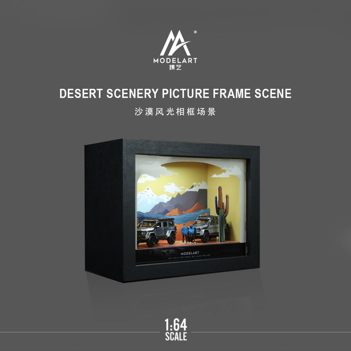 ModelArt 1:64 DESERT SCENERY PICTURE FRAME SCENE