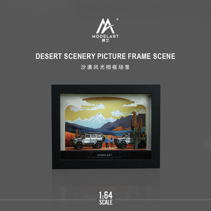 ModelArt 1:64 DESERT SCENERY PICTURE FRAME SCENE