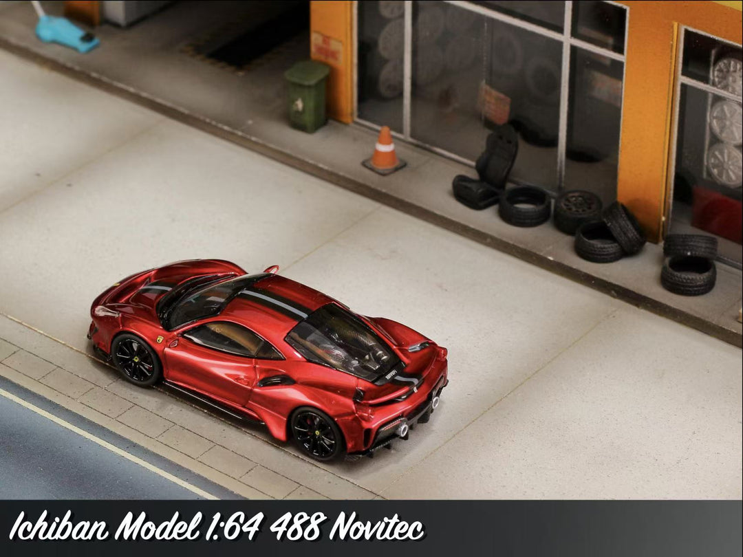 [Preorder] Ichiban Model 1:64 488 Novitec (3 Colors)