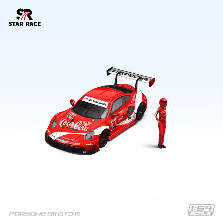 [Preorder] Star Race 1:64 Porsche 911 R Coca Cola Livery